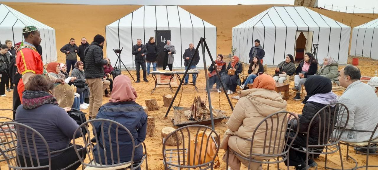 Abdo Luxury Camp With Heating Hotel Merzouga Exterior photo