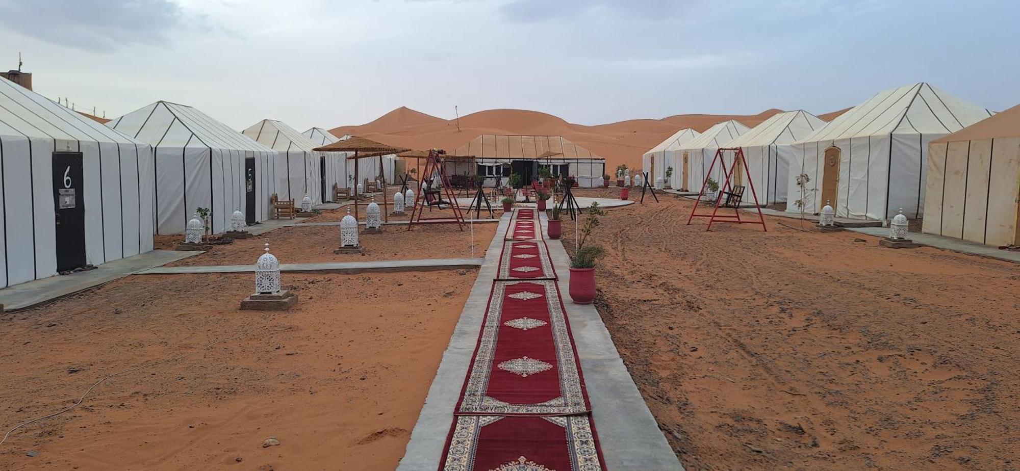 Abdo Luxury Camp With Heating Hotel Merzouga Exterior photo